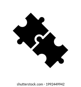 Puzzle icon vector design royalty