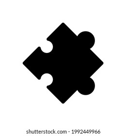 Puzzle icon vector design royalty