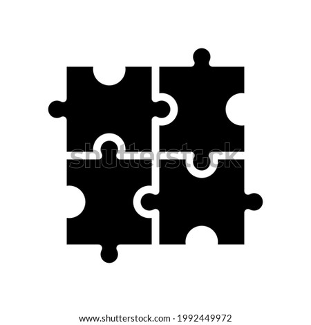 Puzzle icon vector  design royalty