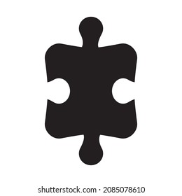 puzzle icon vector, flat design best vector icon.