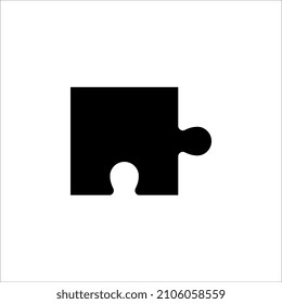 Puzzle icon vector graphic illustration. Puzzle icon for website design, logo, app, and ui. Vector file. EPS 10.
