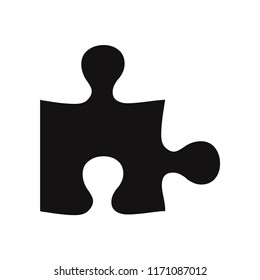 Puzzle icon vector illustration