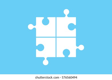 puzzle icon vector illustration 