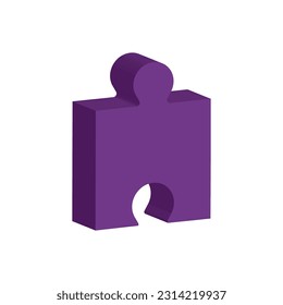 Puzzle icon vector illustration abstract design