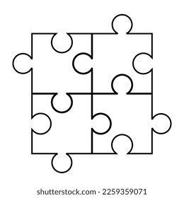 puzzle icon vector illustration design