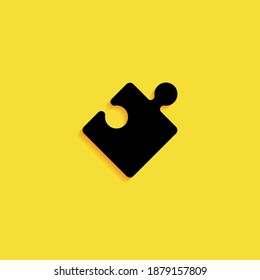 Puzzle icon. Vector illustration EPS 10.