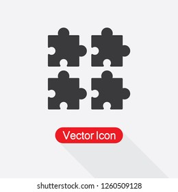 Puzzle Icon Vector Illustration Eps10