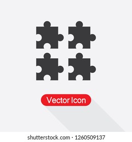 Puzzle Icon Vector Illustration Eps10