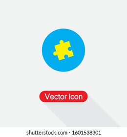 Puzzle Icon Vector Illustration Eps10