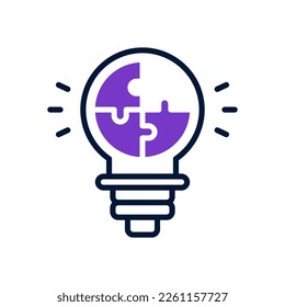 icono del rompecabezas para tu sitio web, móvil, presentación y diseño de logotipo.