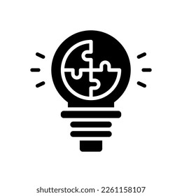 icono del rompecabezas para tu sitio web, móvil, presentación y diseño de logotipo.