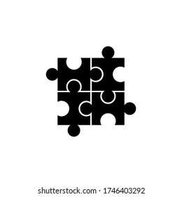 Puzzle Icons flache Icons für eps 10

