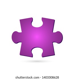 Puzzle icon.Signs and symbols.Vector design 