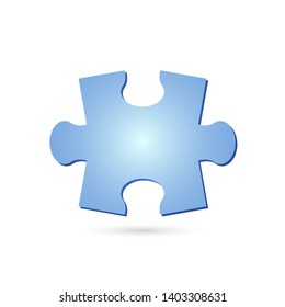 Puzzle icon.Signs and symbols.Vector design 