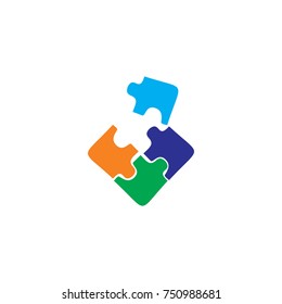 puzzle image logo