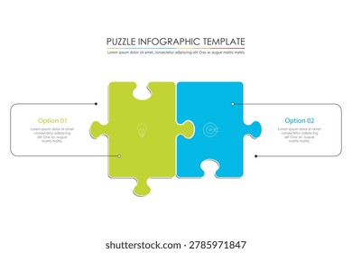 puzzle infographic design with 6 step, graph to describe the steps	