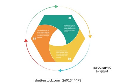 Infográfico do quebra- cabeça. Diagrama, gráfico, apresentação. Conjunto de peças de quebra-cabeça. Ilustração vetorial	
