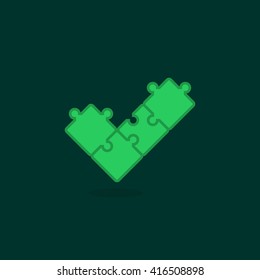 Puzzle logo