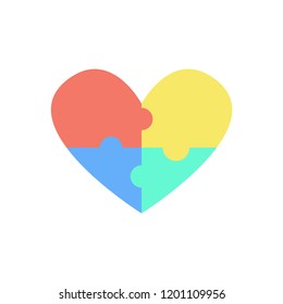 
puzzle logo design vector template, logo colorful vector eps 10