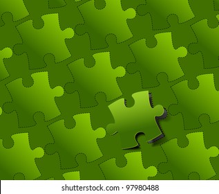 Puzzle pattern vector design.