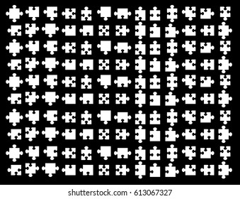 puzzle pattern vector illustration