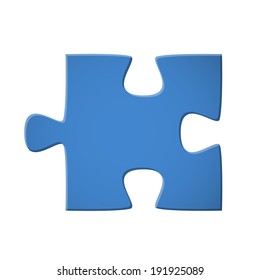 Puzzle Piece Blue