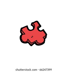 puzzle piece cartoon