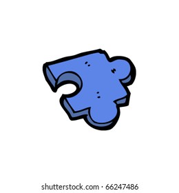 puzzle piece cartoon