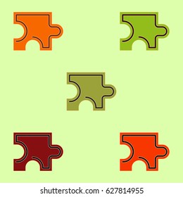 Puzzle piece collection