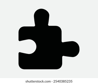 Juego de piezas de rompecabezas Trabajo en equipo Partido Unirse a la parte Patrón Equipo Trabajo Jigsaw Conectar Conexión Ajustar Problema Signo Icono Forma Esquema Negro Blanco Vector