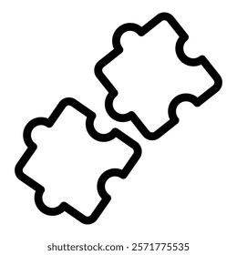 Puzzle Piece Icon Element For Design
