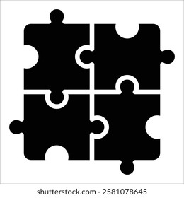 Puzzle Piece Icon Element For Design