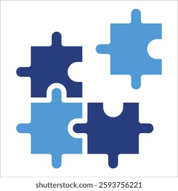 Puzzle Piece Icon Element For Design