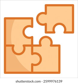 Puzzle Piece Icon Element For Design