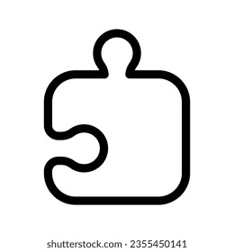 Icono de rompecabezas Símbolo de diseño Ilustración de diseño