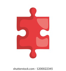 puzzle piece isolated icon