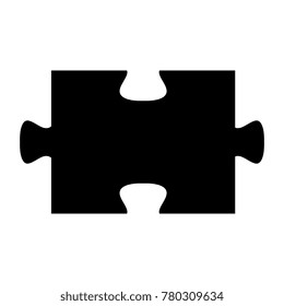puzzle piece isolated icon