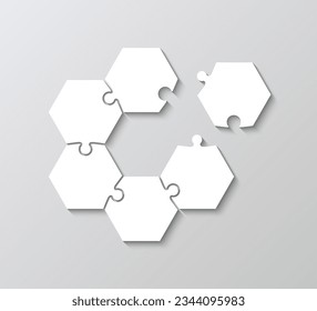 puzzle, piece, jigsaw, 6, vector, outline, grid, line, infographic, isolated, background, game, square, business, pattern, blank, template, frame, texture, icon, graphic, clipart, shape, picture, blac