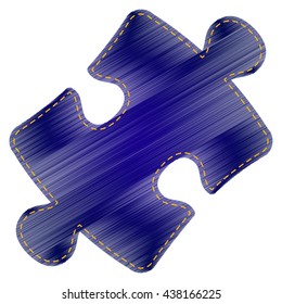 Puzzle piece sign
