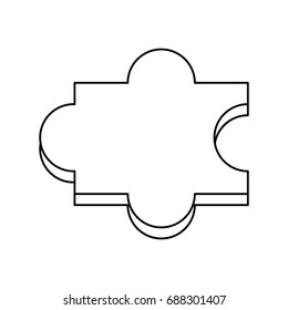 Puzzle piece symbol