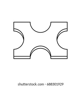 Puzzle piece symbol