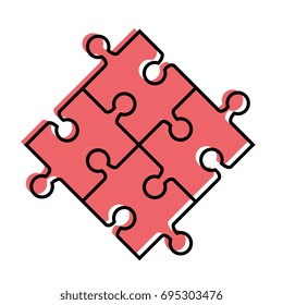 Puzzle piece symbol