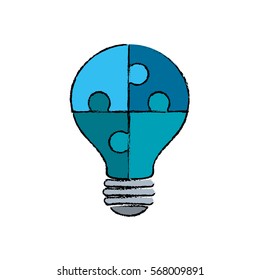 Puzzle piece symbol icon vector illustration graphic design