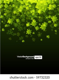 Puzzle piece vector background