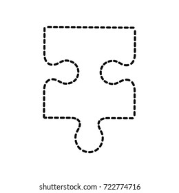 puzzle  piece vector illustration