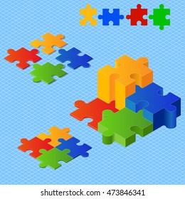 Puzzle pieces