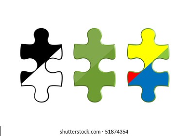 Puzzle pieces