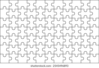 Quebra-cabeça peças fundo. Fundo de quebra-cabeça com peças. Estilo plano