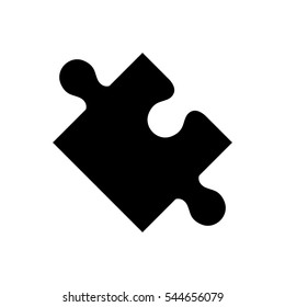 puzzle pieces concept icon vector illustration graphic design