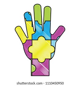 puzzle pieces design
